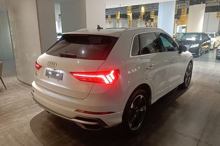 Used Audi Q3 2022 35 TFSI Fashion Dynamic Model Rear Right 45 Deg