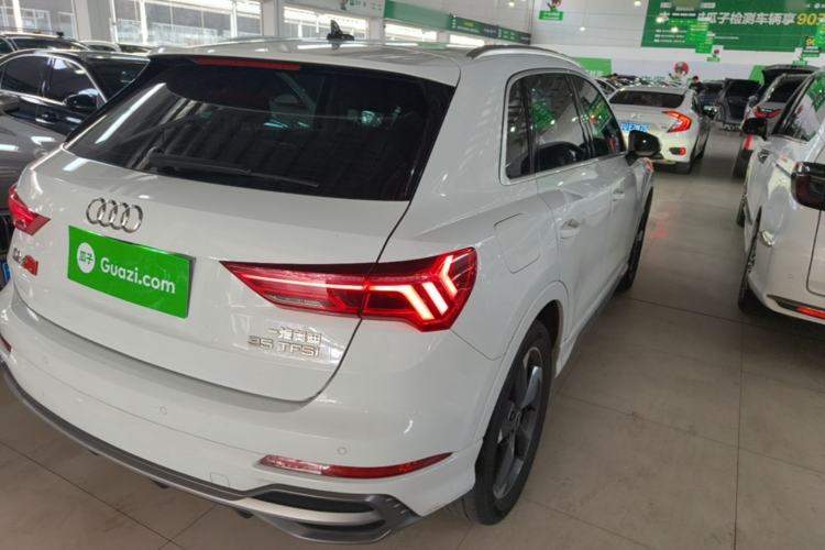 Used Audi Q3 2022 35 TFSI Fashion Dynamic Model Rear Right 45 Deg