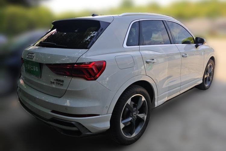 Used Audi Q3 2022 35 TFSI Fashion Dynamic Model Rear Right 45 Deg