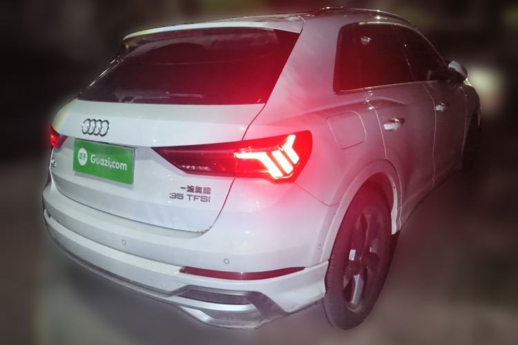 Used Audi Q3 2022 35 TFSI Fashion Dynamic Model Rear Right 45 Deg