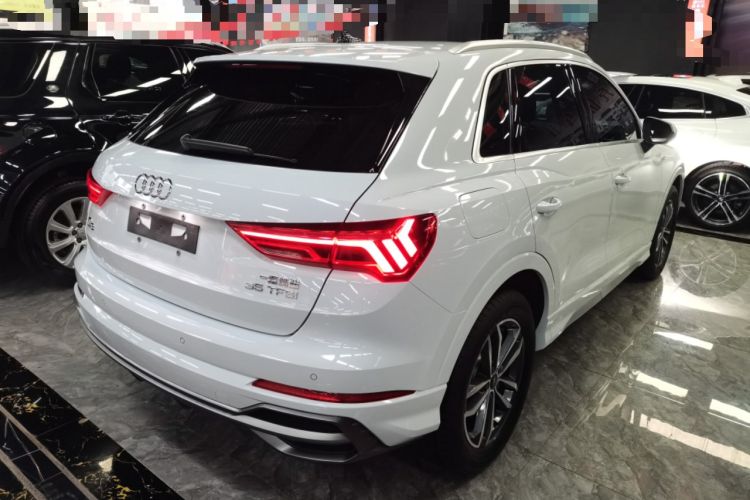 Used Audi Q3 2022 35 TFSI Progressive Dynamic Edition Rear Right 45 Deg