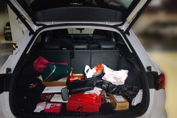 Used Audi Q3 2022 40 TFSI Fashion Dynamic Model Trunk