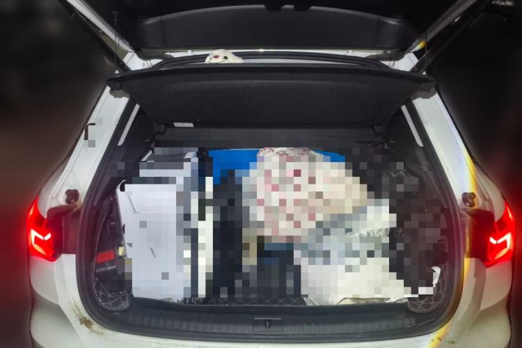 Used Audi Q3 2022 35 TFSI Fashion Dynamic Model Trunk
