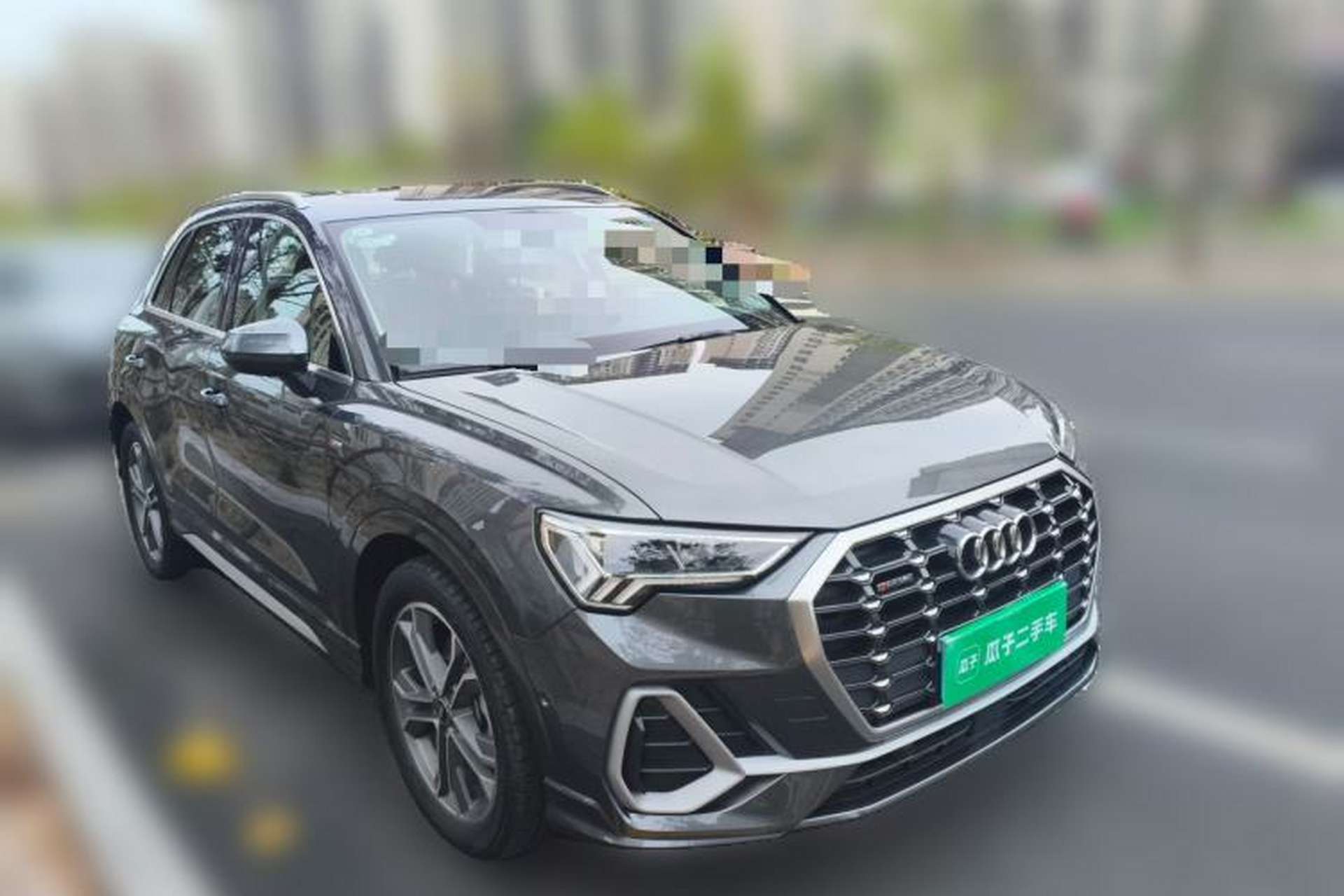 Used Audi Q3 2023 Updated 40 TFSI Fashionable and Dynamic Version Front Right 45 Deg