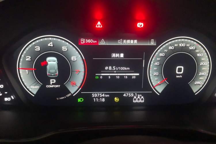 Used Audi Q3 2023 40 TFSI Fashion Dynamic Model Instrument Cluster