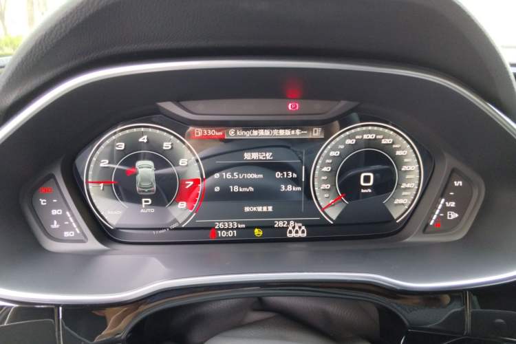 Used Audi Q3 2023 Updated 45 TFSI quattro Stylish and Dynamic Edition Instrument Cluster