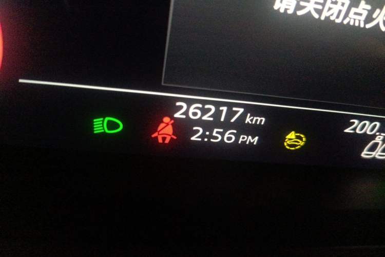 Used Audi Q3 2023 35 TFSI Fashion Dynamic Model (1.4T) Odometer Close Up