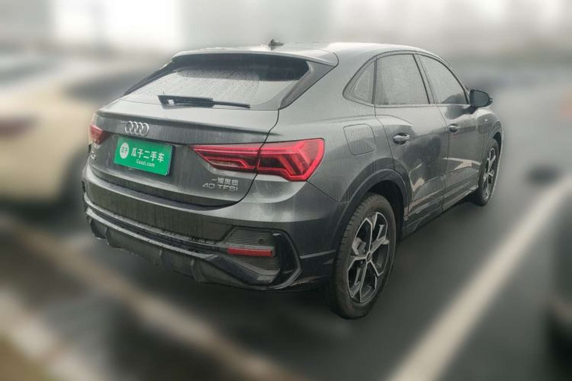 Used Audi Q3 2023 40 TFSI Fashion Dynamic Model Rear Right 45 Deg