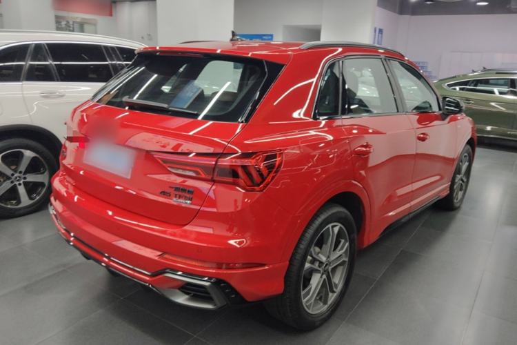 Used Audi Q3 2023 Updated 45 TFSI quattro Stylish and Dynamic Edition Rear Right 45 Deg