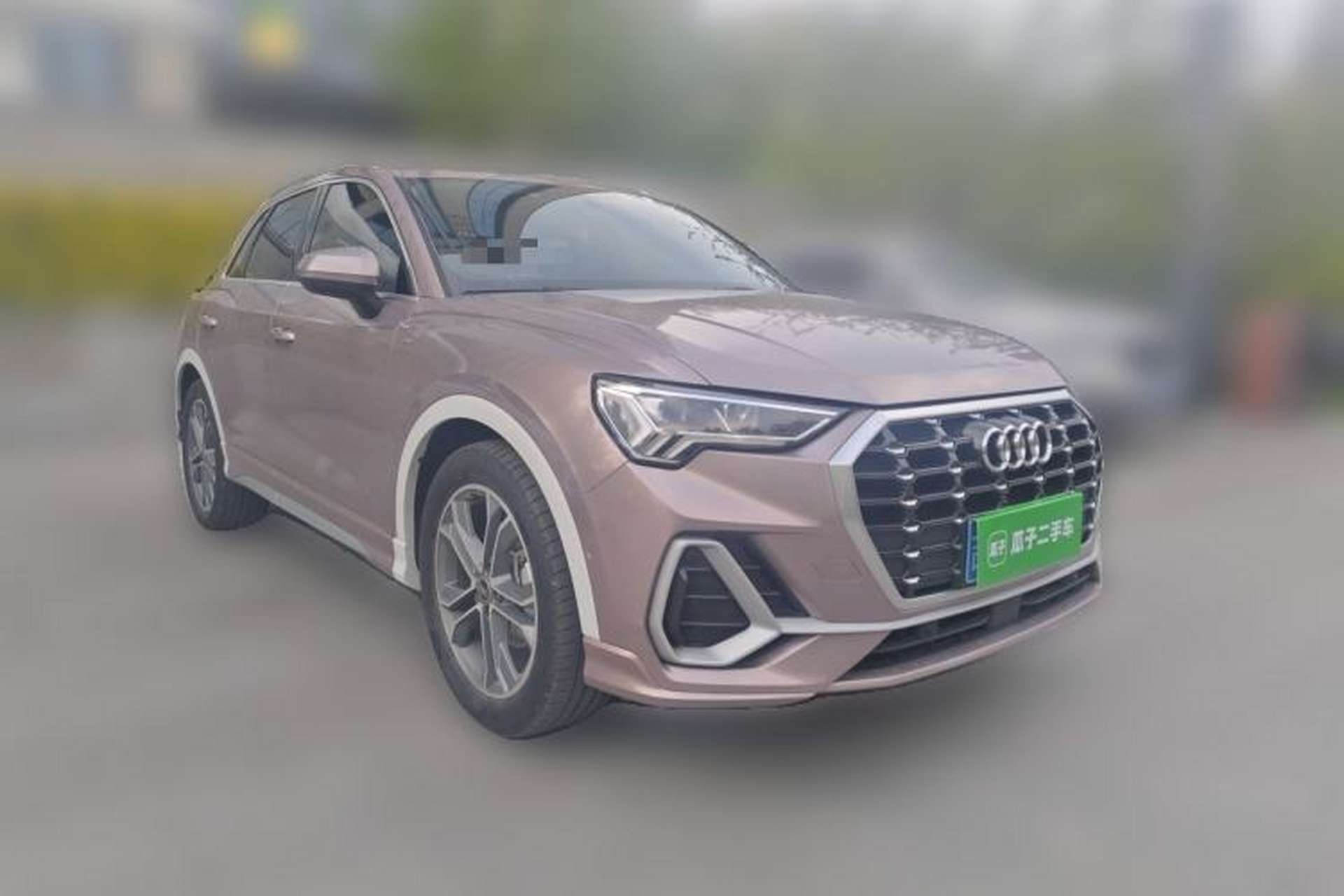 Used Audi Q3 2023 Updated 40 TFSI Fashionable and Dynamic Version Front Right 45 Deg
