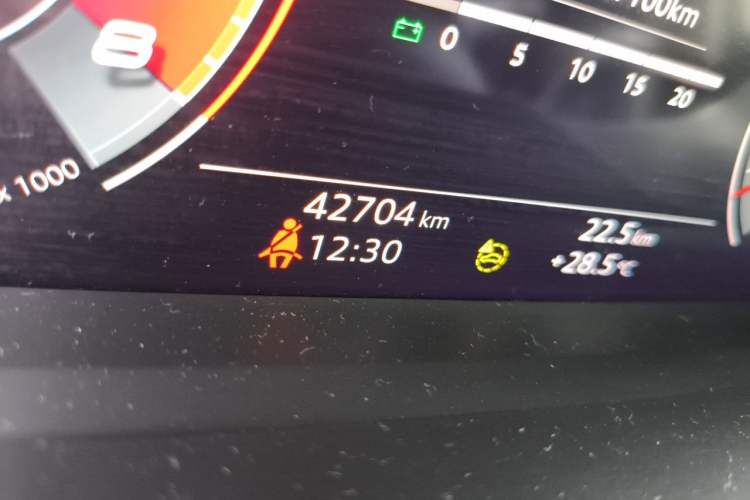 Used Audi Q3 2023 35 TFSI Fashion Dynamic Model (1.5T) Odometer Close Up
