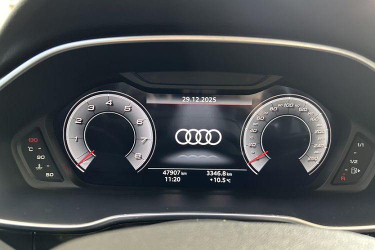 Used Audi Q3 2023 35 TFSI Fashion Dynamic Model (1.5T) Odometer Close Up