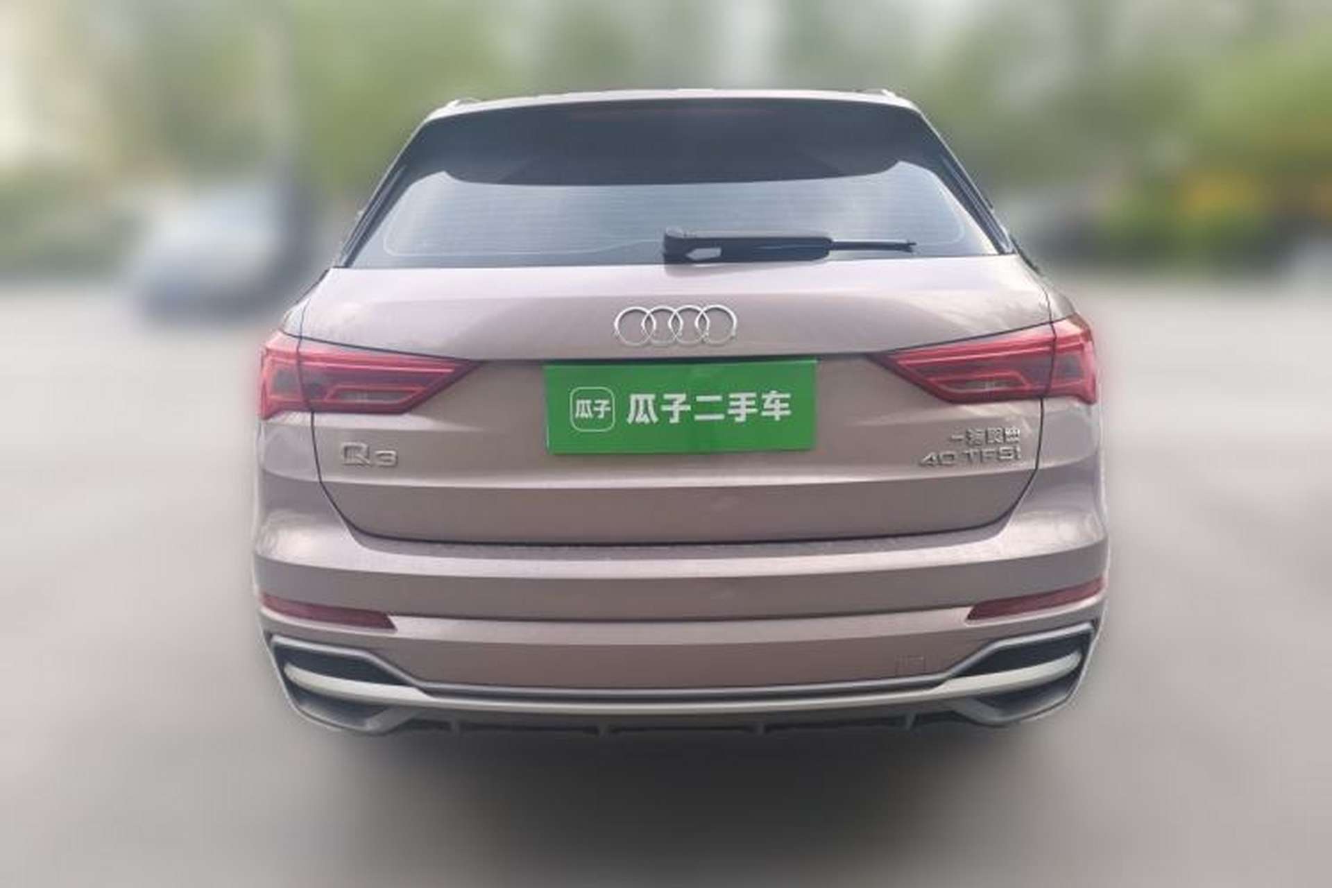 Used Audi Q3 2023 Updated 40 TFSI Fashionable and Dynamic Version Rear