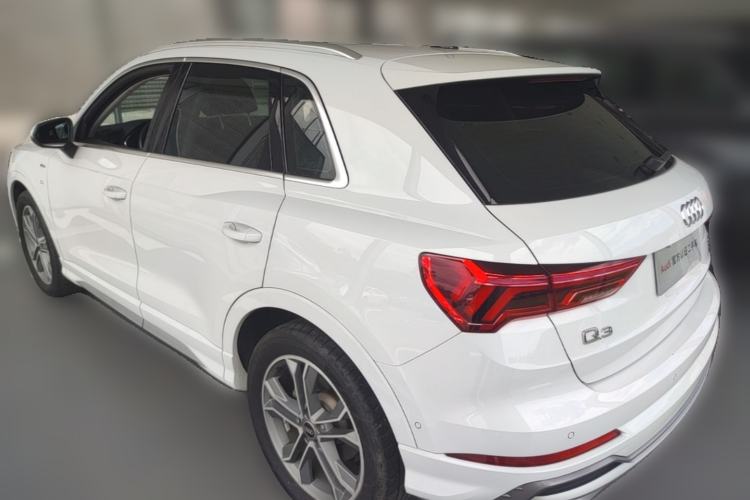 Used Audi Q3 2023 40 TFSI Fashion Dynamic Model Rear Left 45 Deg