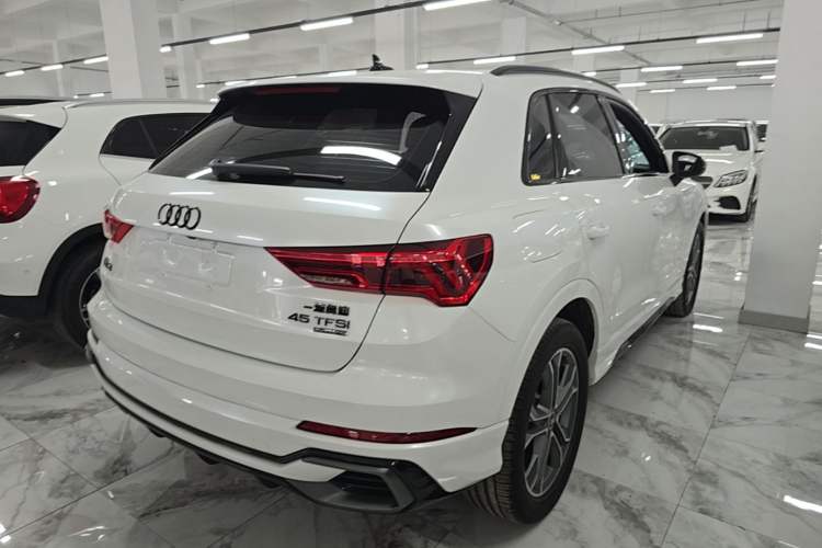 Used Audi Q3 2023 Updated 45 TFSI quattro Stylish and Dynamic Edition Rear Right 45 Deg