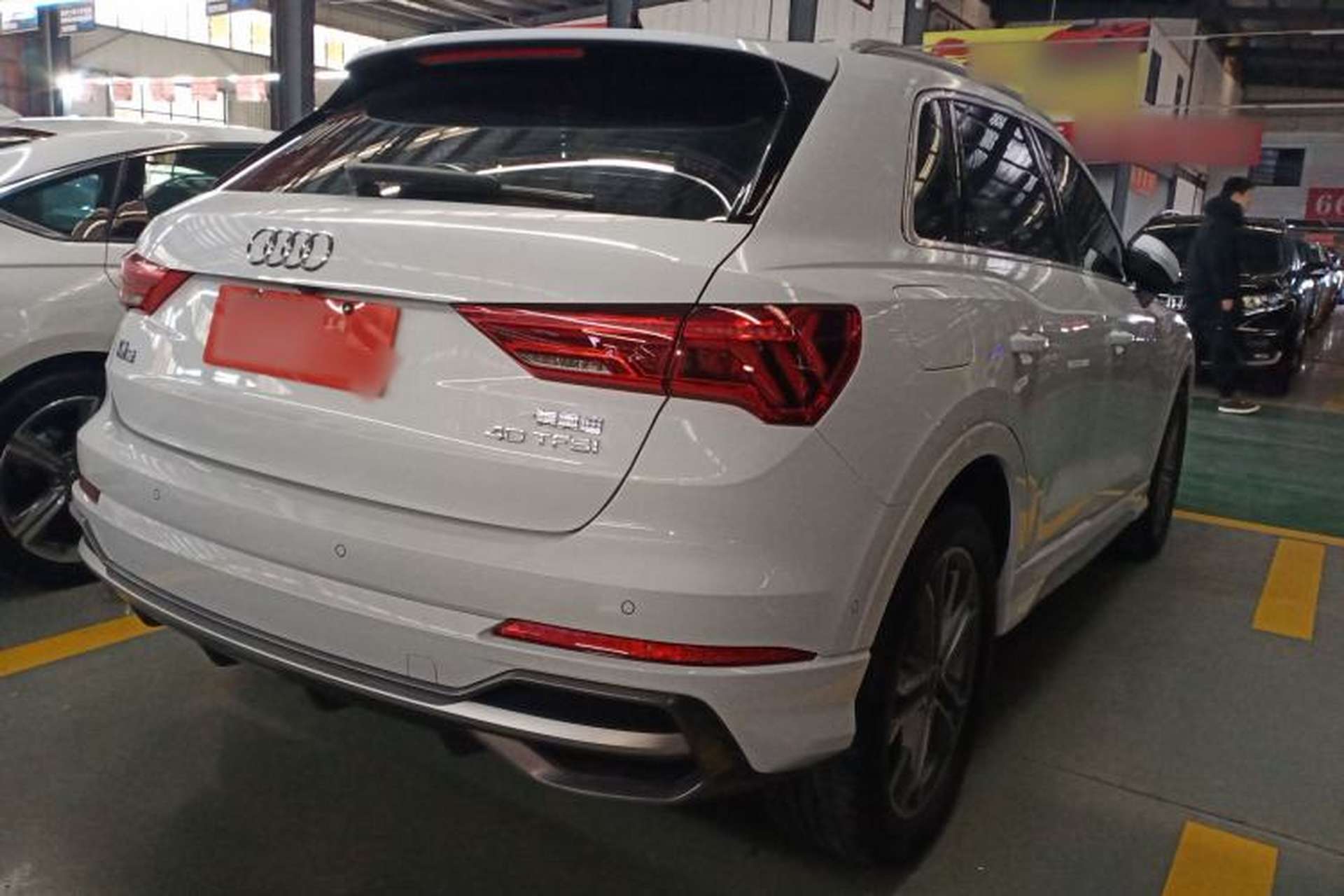 Used Audi Q3 2023 Updated 40 TFSI Fashionable and Dynamic Version Rear Right 45 Deg