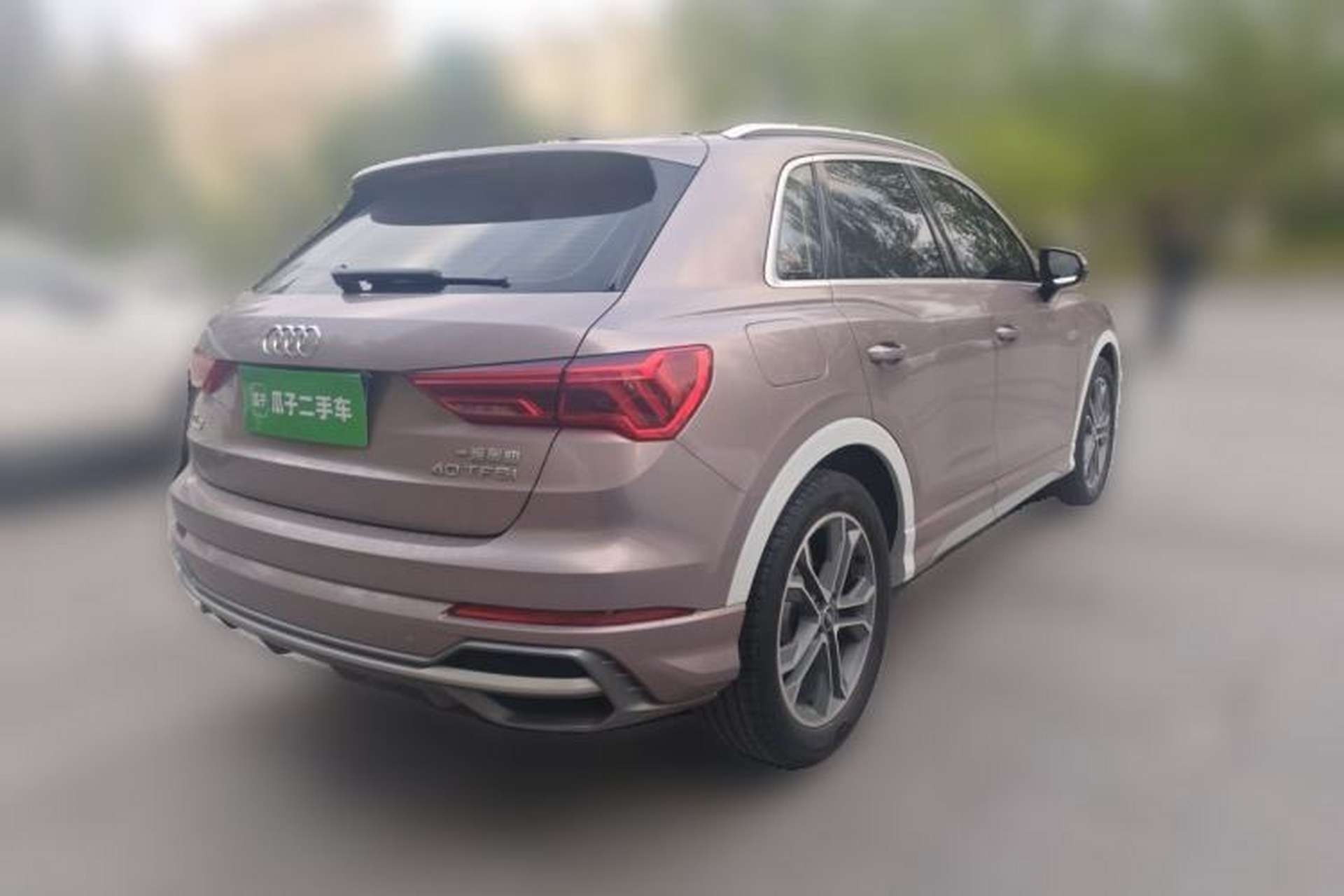 Used Audi Q3 2023 Updated 40 TFSI Fashionable and Dynamic Version Rear Right 45 Deg