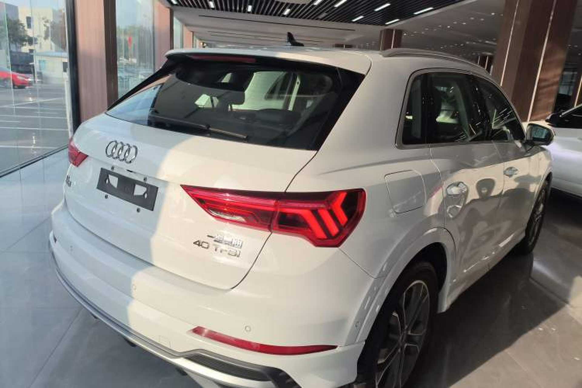 Used Audi Q3 2023 40 TFSI Fashion Dynamic Model Rear Right 45 Deg