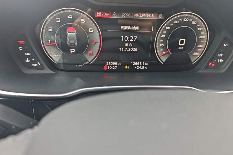 Used Audi Q3 2024 35 TFSI Fashion Dynamic Edition Odometer Close Up