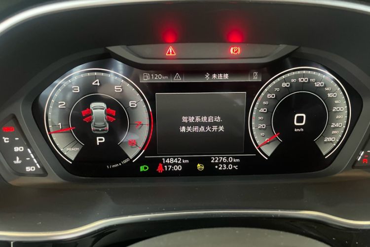 Used Audi Q3 2024 35 TFSI Fashion Dynamic Edition Odometer Close Up