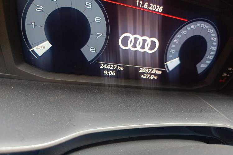 Used Audi Q3 2024 35 TFSI Ambition Dynamic Edition Odometer Close Up