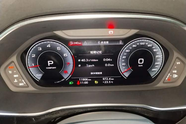 Used Audi Q3 2024 40 TFSI Fashion Dynamic Model Instrument Cluster