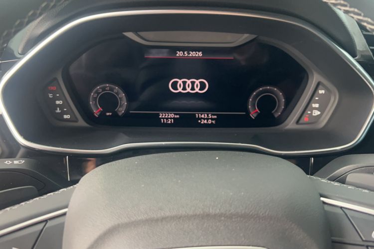 Used Audi Q3 2024 35 TFSI Fashion Dynamic Edition Odometer Close Up