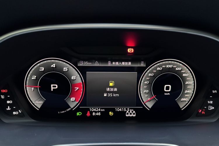 Used Audi Q3 2024 35 TFSI Fashion Dynamic Edition Odometer Close Up