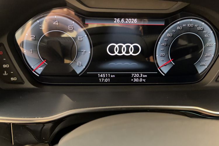Used Audi Q3 2024 35 TFSI Fashion Dynamic Edition Odometer Close Up
