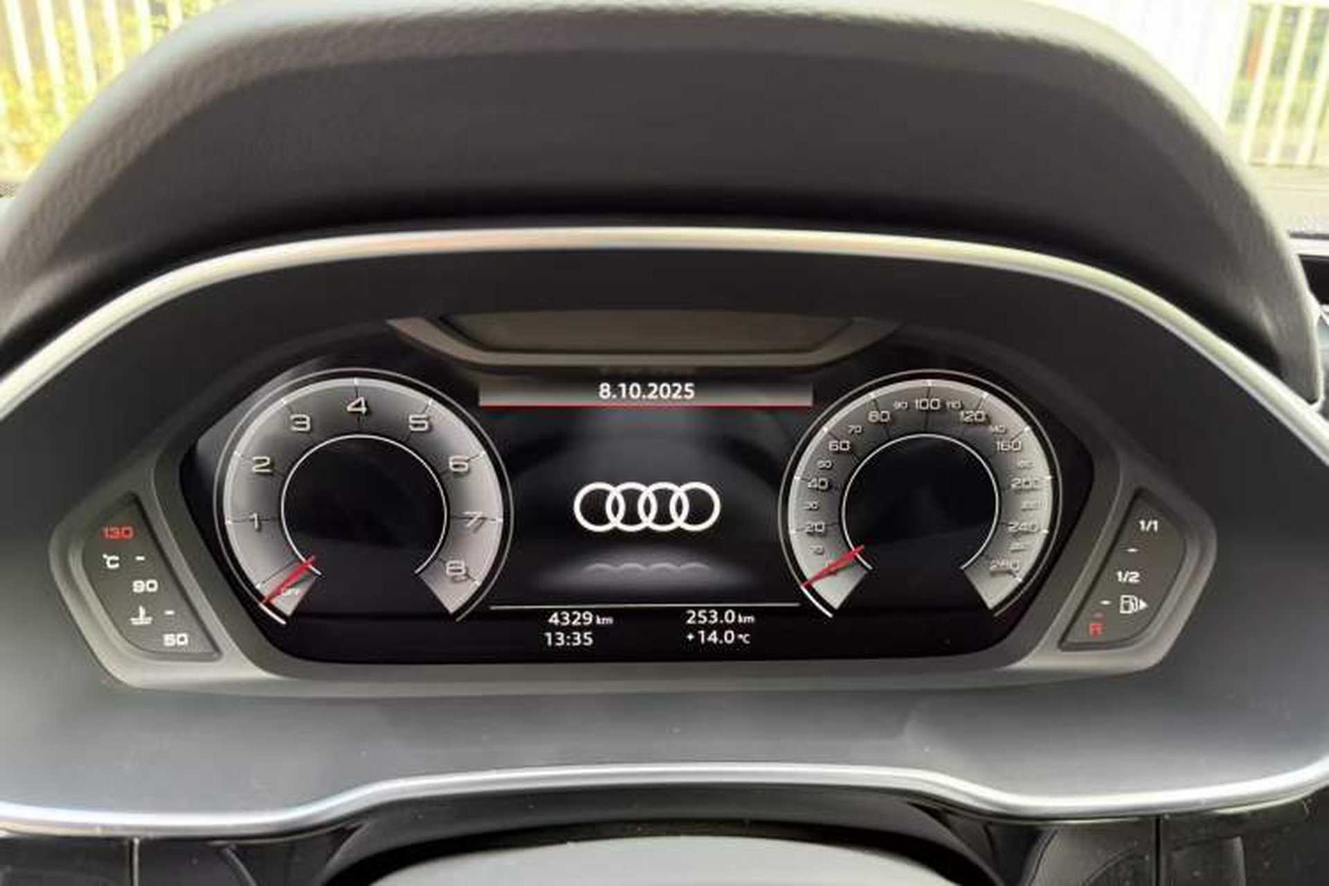 Used Audi Q3 2024 35 TFSI Fashion Dynamic Edition Odometer Close Up