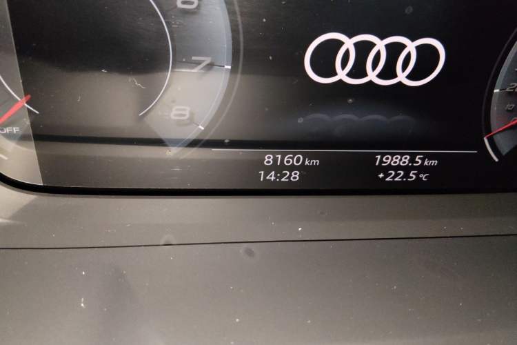 Used Audi Q3 2024 35 TFSI Fashion Dynamic Edition Odometer Close Up