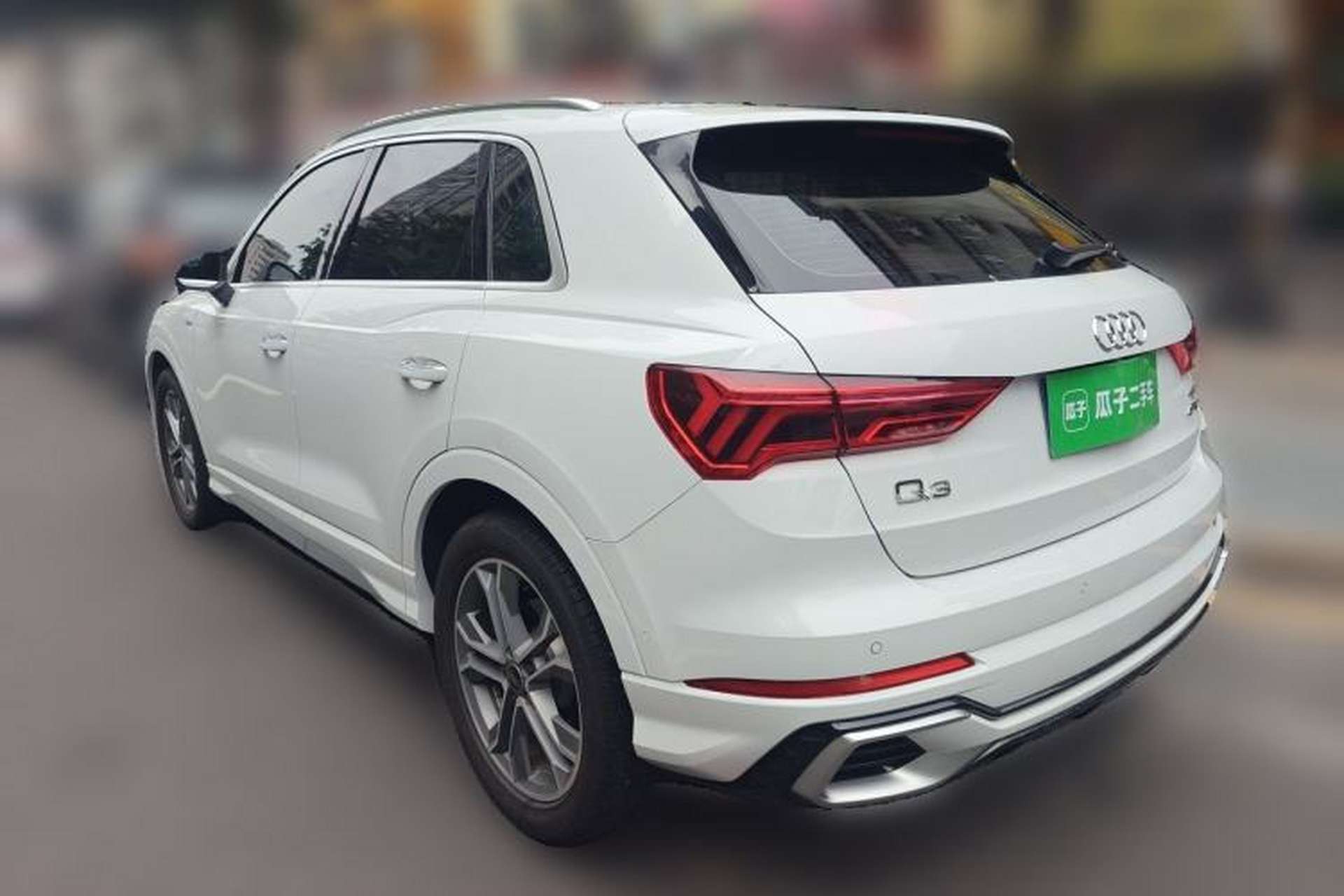 Used Audi Q3 2024 40 TFSI Fashion Dynamic Model Rear Left 45 Deg