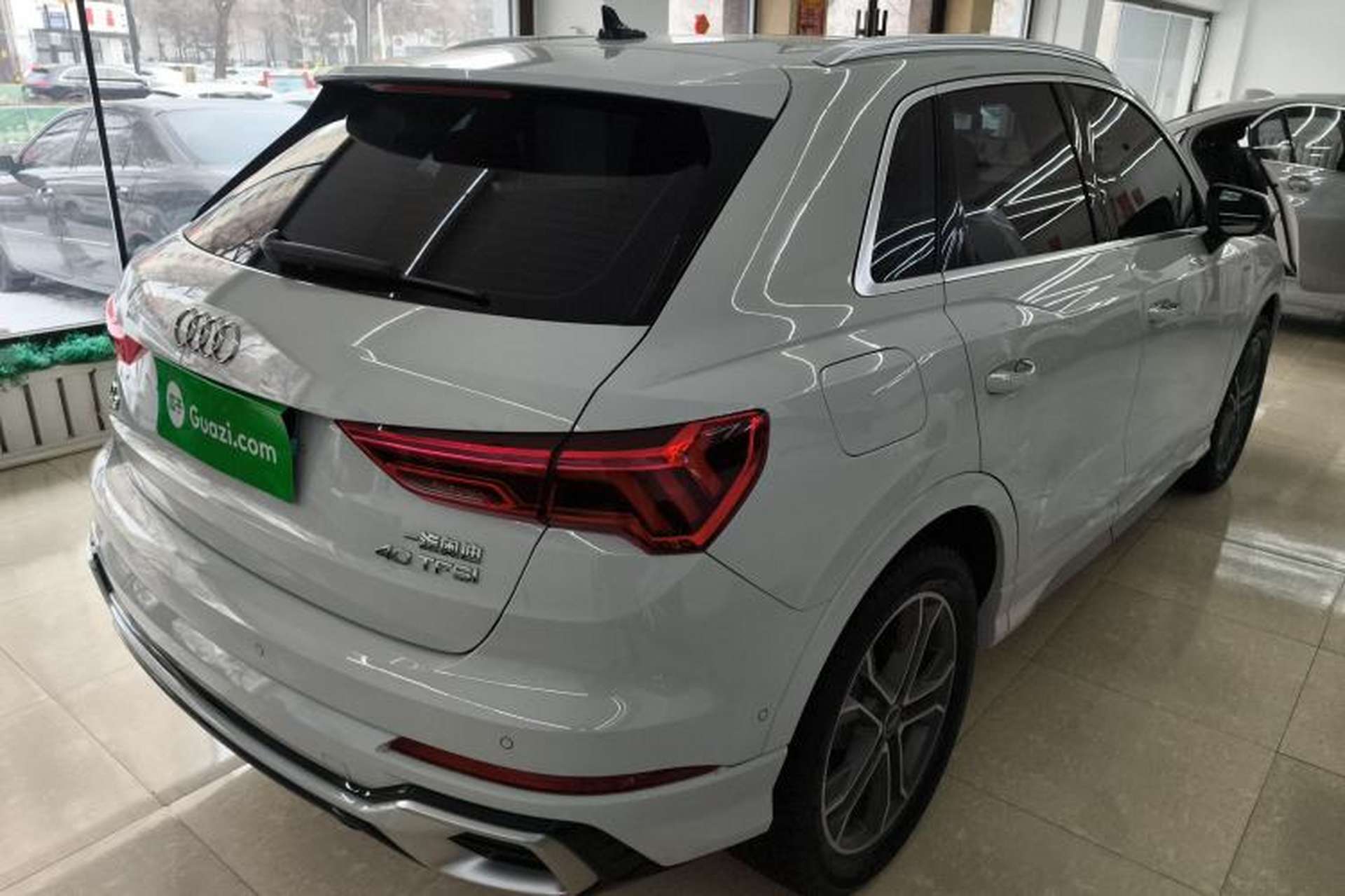 Used Audi Q3 2024 40 TFSI Fashion Dynamic Model Rear Right 45 Deg