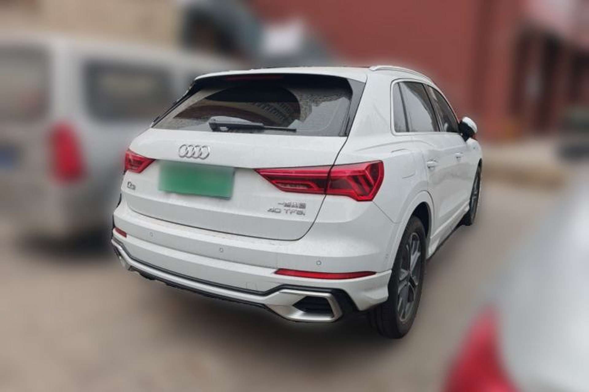 Used Audi Q3 2024 40 TFSI Fashion Dynamic Model Rear Right 45 Deg