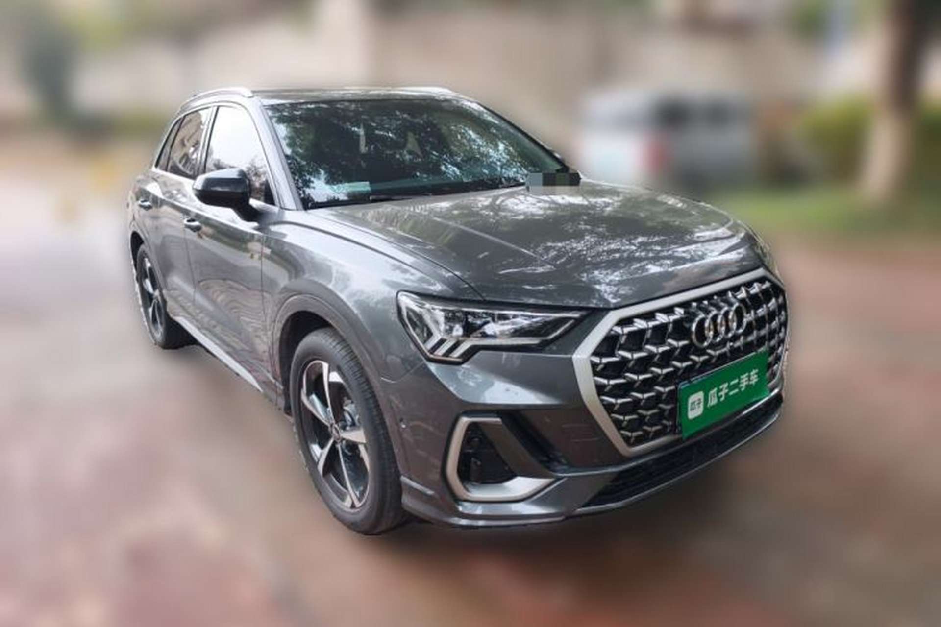 Used Audi Q3 2025 quattro 45th Anniversary Edition 35TFSI Advanced Style Model Front Right 45 Deg