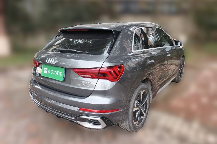 Used Audi Q3 2025 quattro 45th Anniversary Edition 35TFSI Advanced Style Model Rear Right 45 Deg
