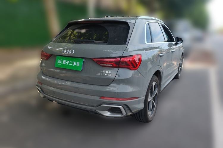 Used Audi Q3 2025 quattro 45th Anniversary Edition 35TFSI Fashionable and Dynamic Model Rear Right 45 Deg