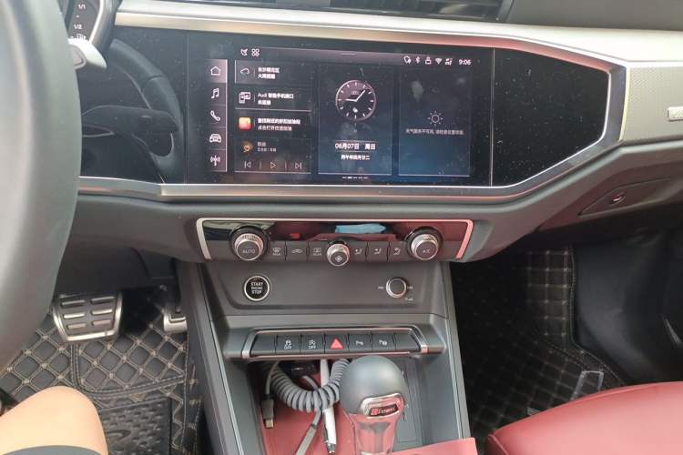 Used Audi Q3 2025 quattro 45th Anniversary Edition 35TFSI Fashionable and Dynamic Model Audio And AC Panel