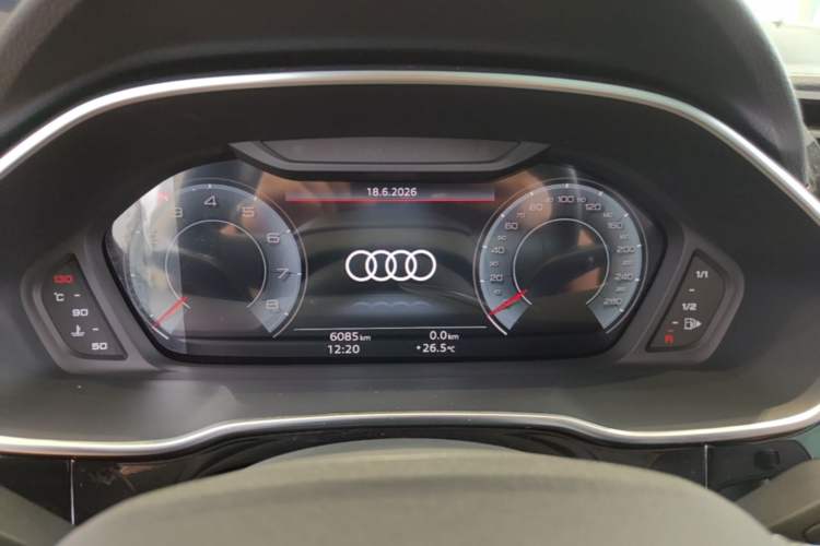 Used Audi Q3 2025 quattro 45th Anniversary Edition 35TFSI Progressive Dynamic Model Instrument Cluster
