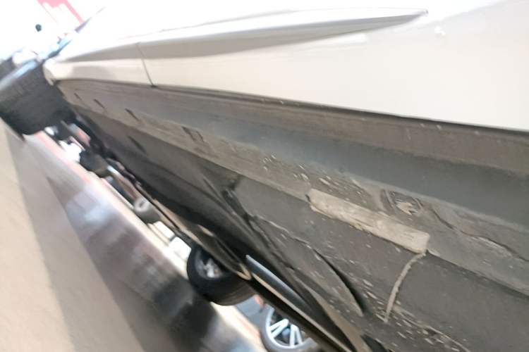 Used Audi Q3 2025 quattro 45th Anniversary Edition 35TFSI Fashionable and Dynamic Model Left Side Sill