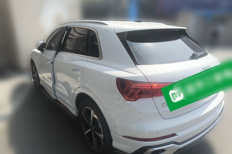 Used Audi Q3 2025 quattro 45th Anniversary Edition 35TFSI Progressive Dynamic Model Rear Left 45 Deg