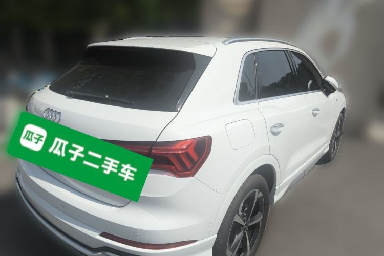 Used Audi Q3 2025 quattro 45th Anniversary Edition 35TFSI Progressive Dynamic Model Rear Right 45 Deg
