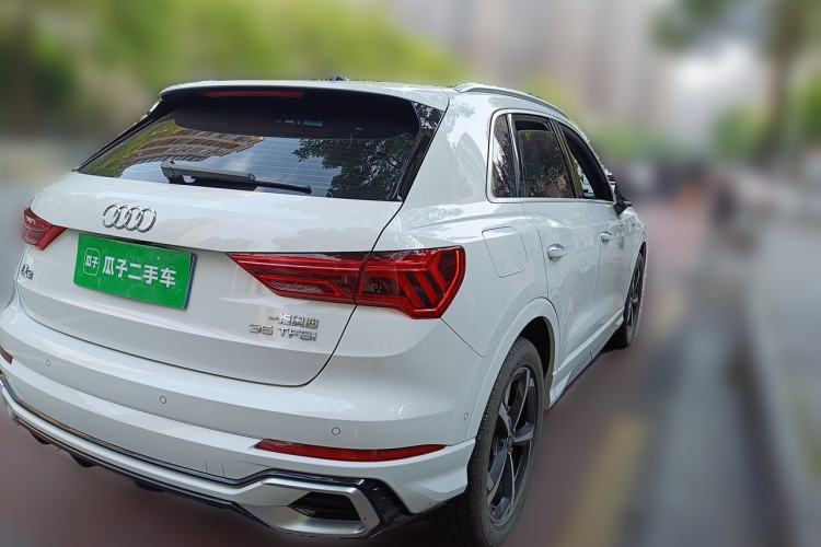 Used Audi Q3 2025 quattro 45th Anniversary Edition 35TFSI Fashionable and Dynamic Model Rear Right 45 Deg