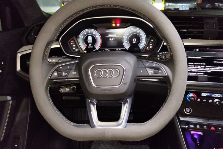 Used Audi Q3 2026 Quattro 45th Anniversary Edition, 40 TFSI, Stylish and Dynamic Model Steering Wheel