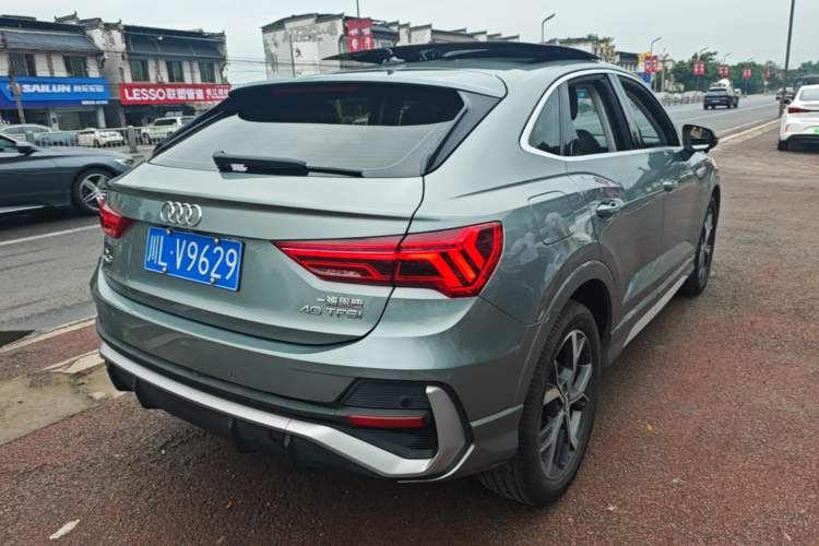 Used Audi Q3 Sportback 2020 40 TFSI Fashion Model Rear Right 45 Deg