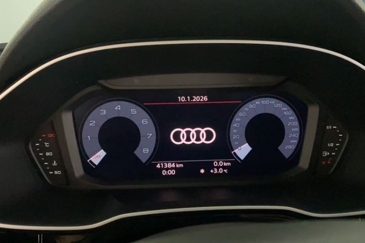 Used Audi Q3 Sportback 2020 40 TFSI Fashion Model Odometer Close Up