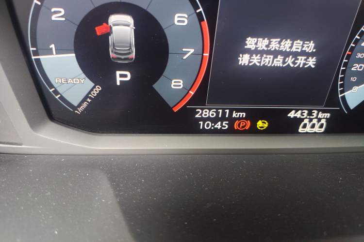 Used Audi Q3 Sportback 2021 40 TFSI Enjoy Life Edition Odometer Close Up