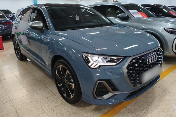 Used Audi Q3 Sportback 2022 40 TFSI RS Package Performance Model Front Right 45 Deg