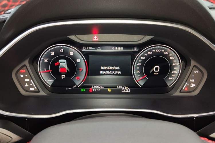 Used Audi Q3 Sportback 2022 40 TFSI RS Package Performance Model Instrument Cluster