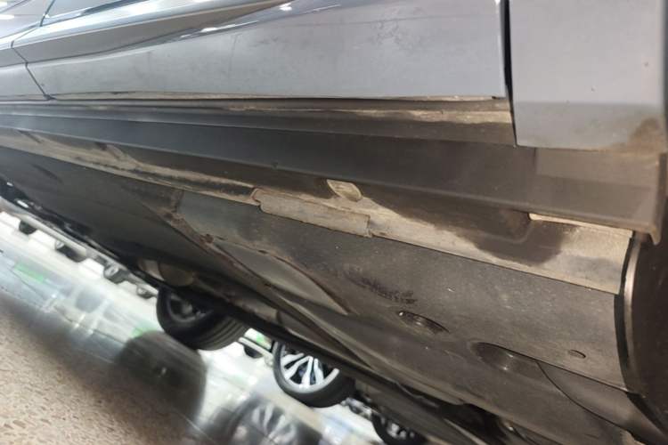 Used Audi Q3 Sportback 2022 40 TFSI RS Package Performance Model Left Side Sill
